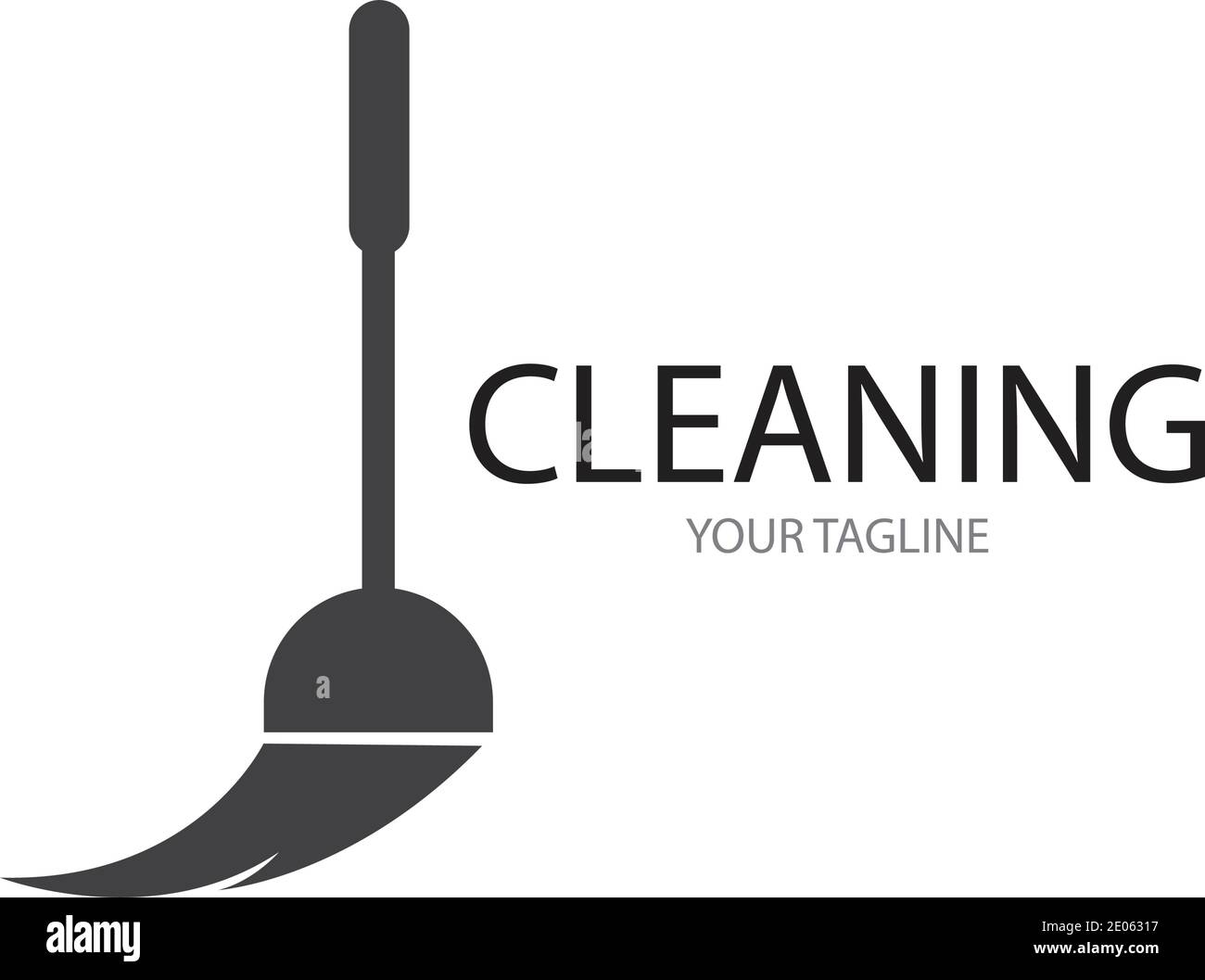 Cleaning logo and symbol illustration vector template Stock Vector