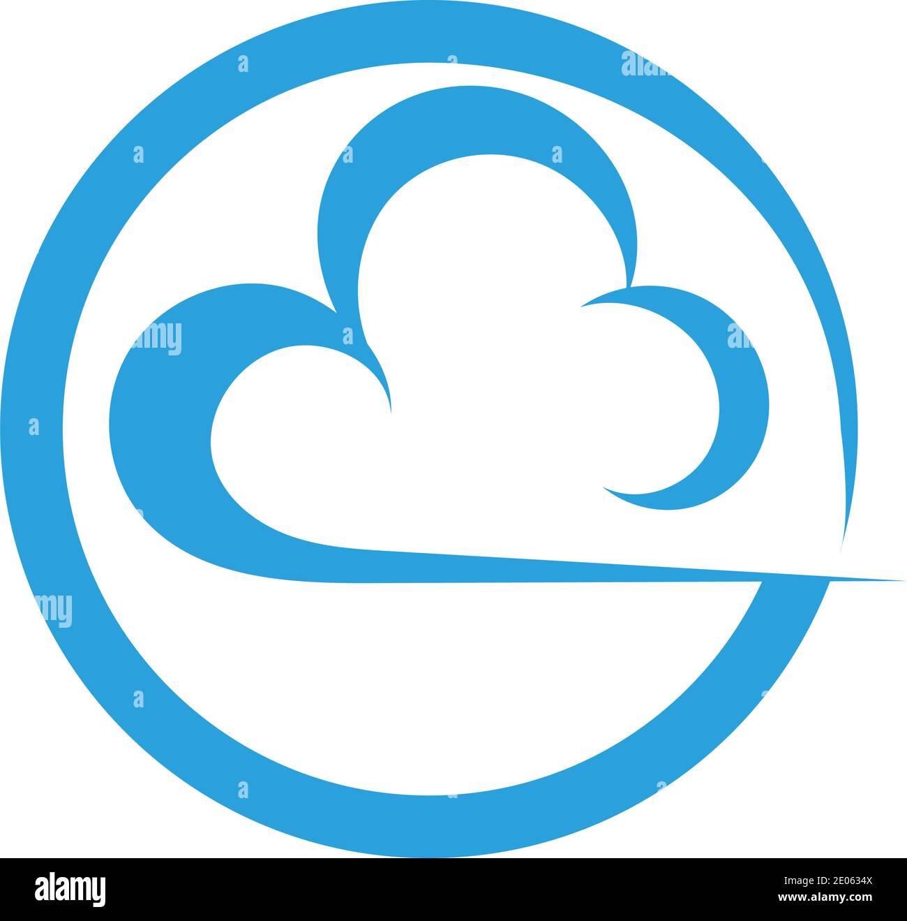 Cloud logo template vector illustration design icons Stock Vector Image ...
