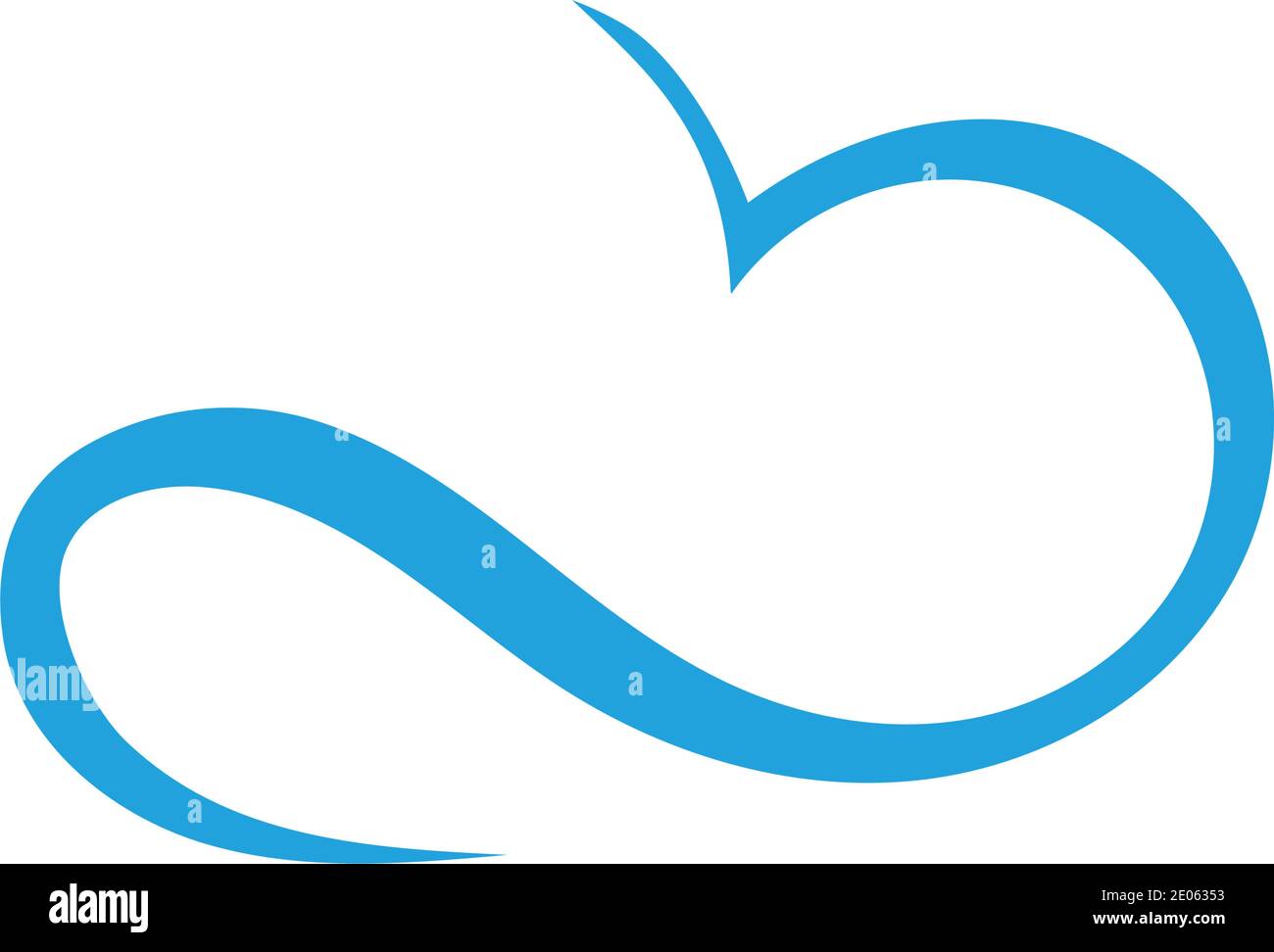 Cloud logo template vector illustration design icons Stock Vector Image ...