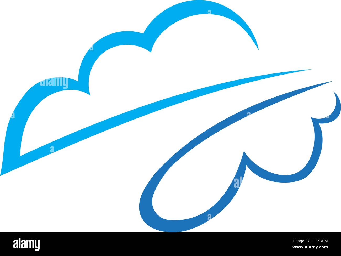 Cloud logo template vector illustration design icons Stock Vector Image ...