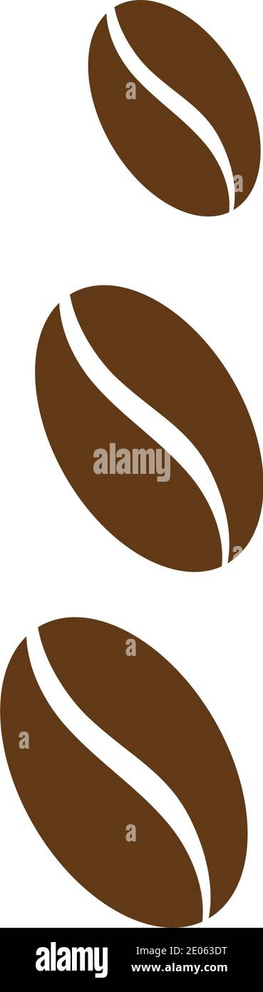 coffee bean icon vector illustration template Stock Vector Image & Art ...