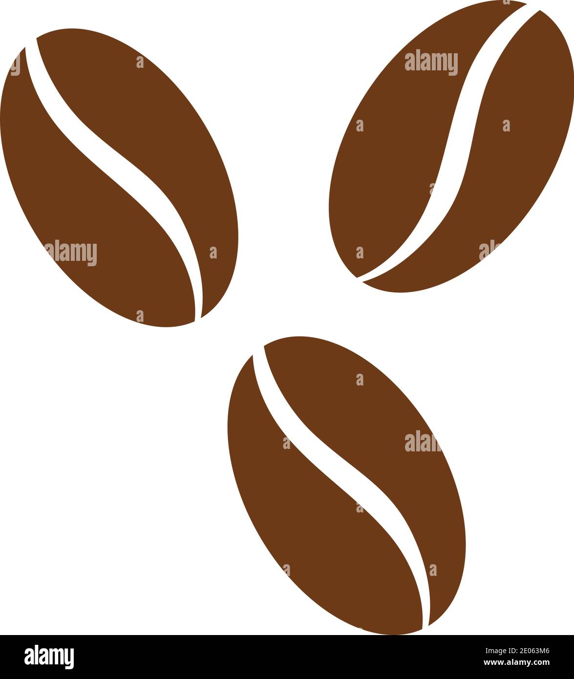 coffee bean icon vector illustration template Stock Vector Image & Art ...