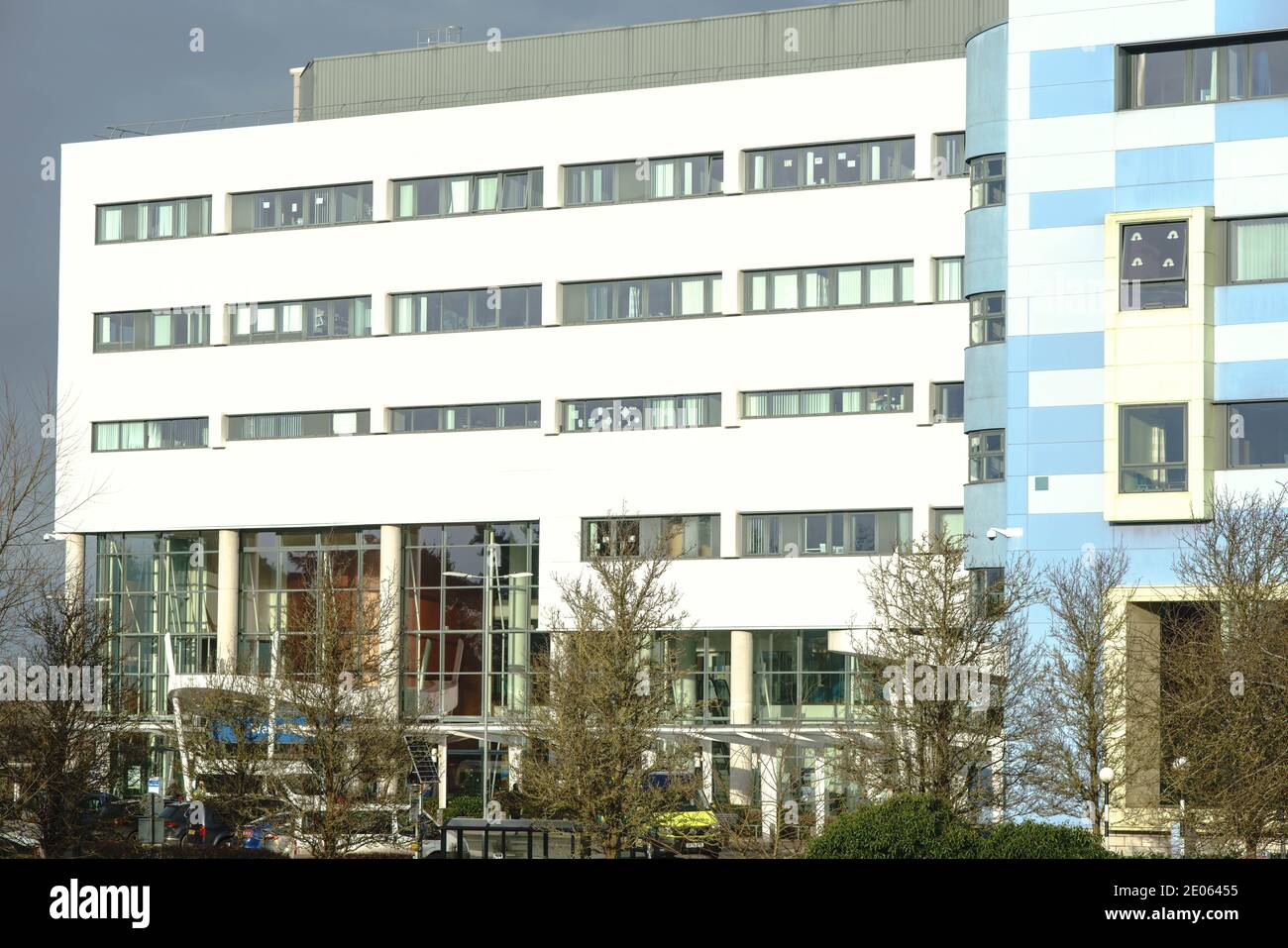 The West Wing at the John Radcliffe Hospital Oxford, UK. December 30th