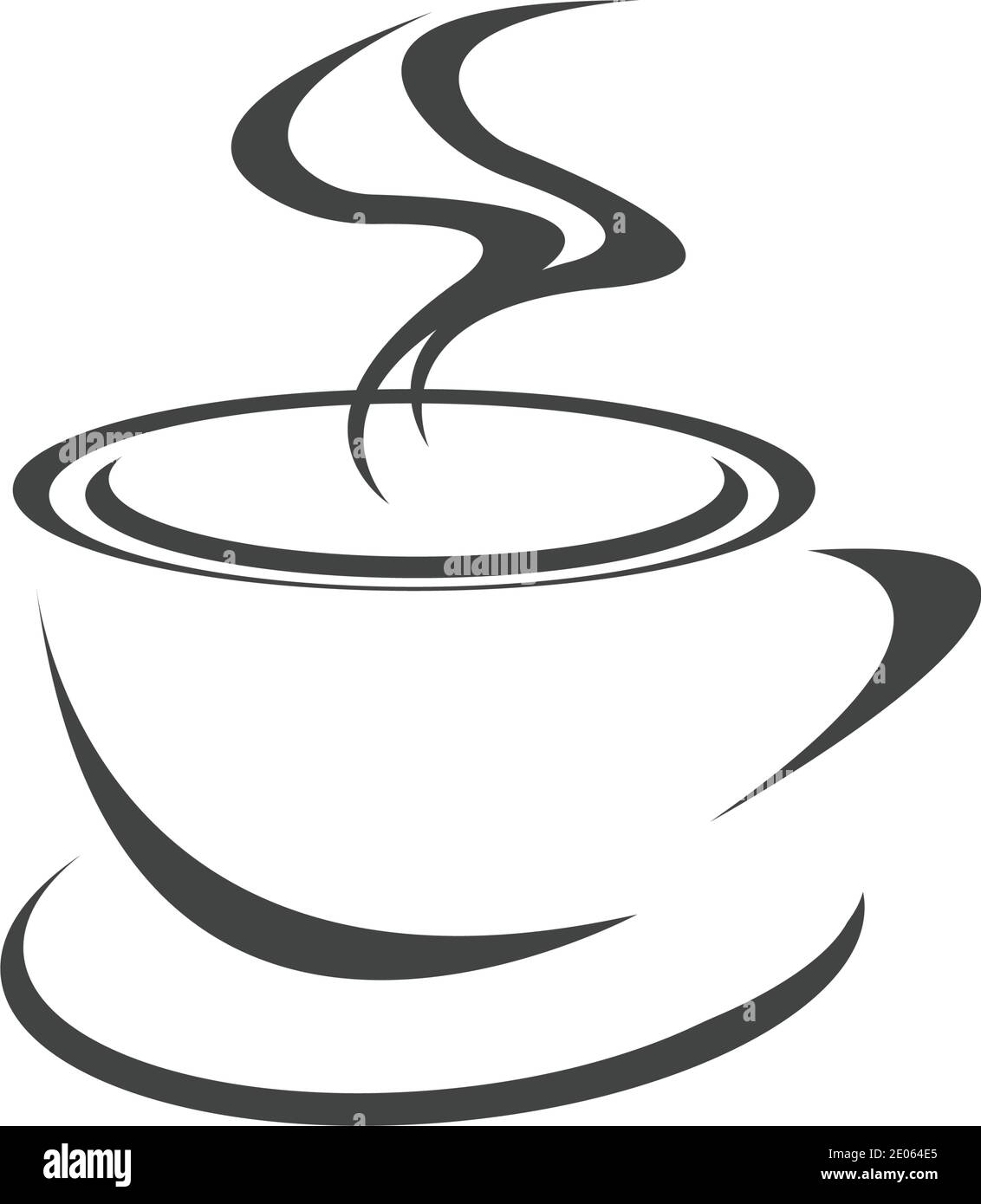 Coffee cup Logo Template vector icon design Stock Vector Image & Art