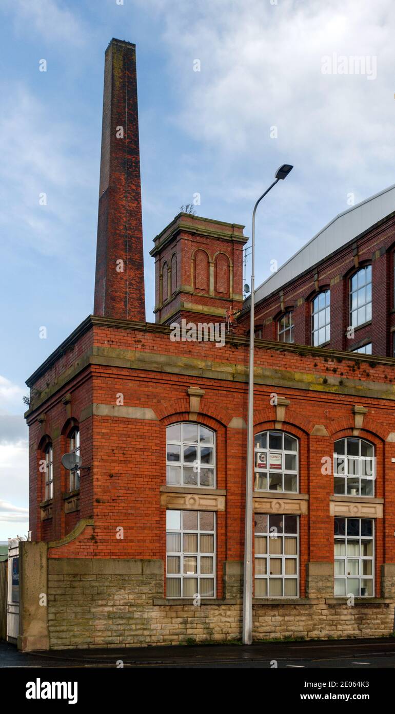 Centenary Mill. New Hall Lane, Preston Stock Photo Alamy