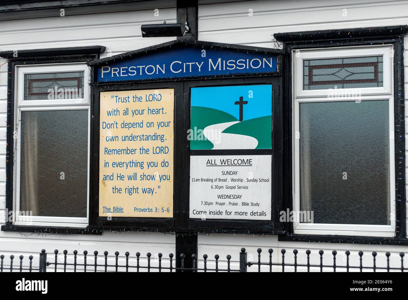 Preston City Mission. Corporation Street, Preston Stock Photo Alamy