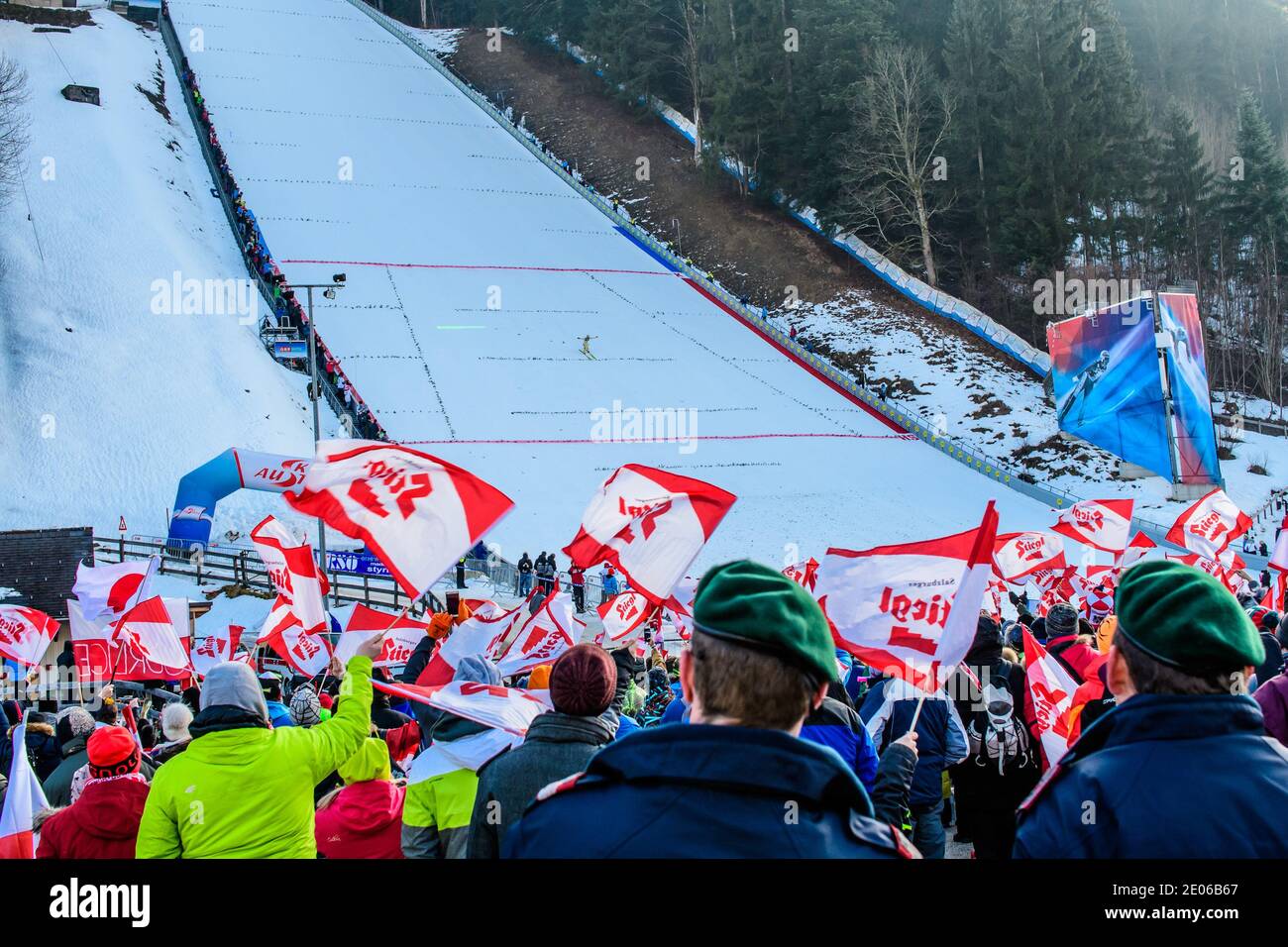 Ski jumping hill kulm hi-res stock photography and images - Alamy