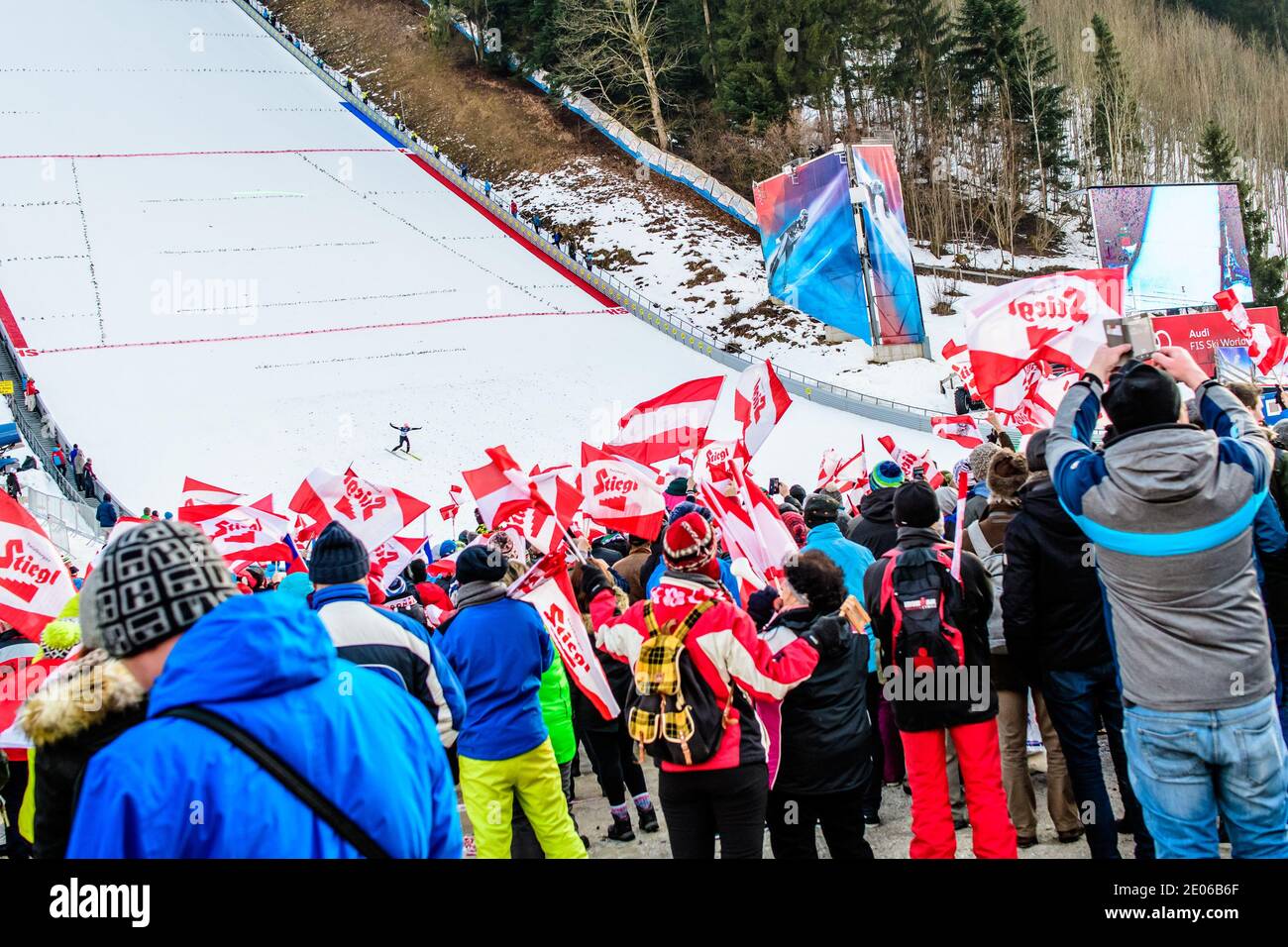 Ski jumping hill kulm hi-res stock photography and images - Alamy