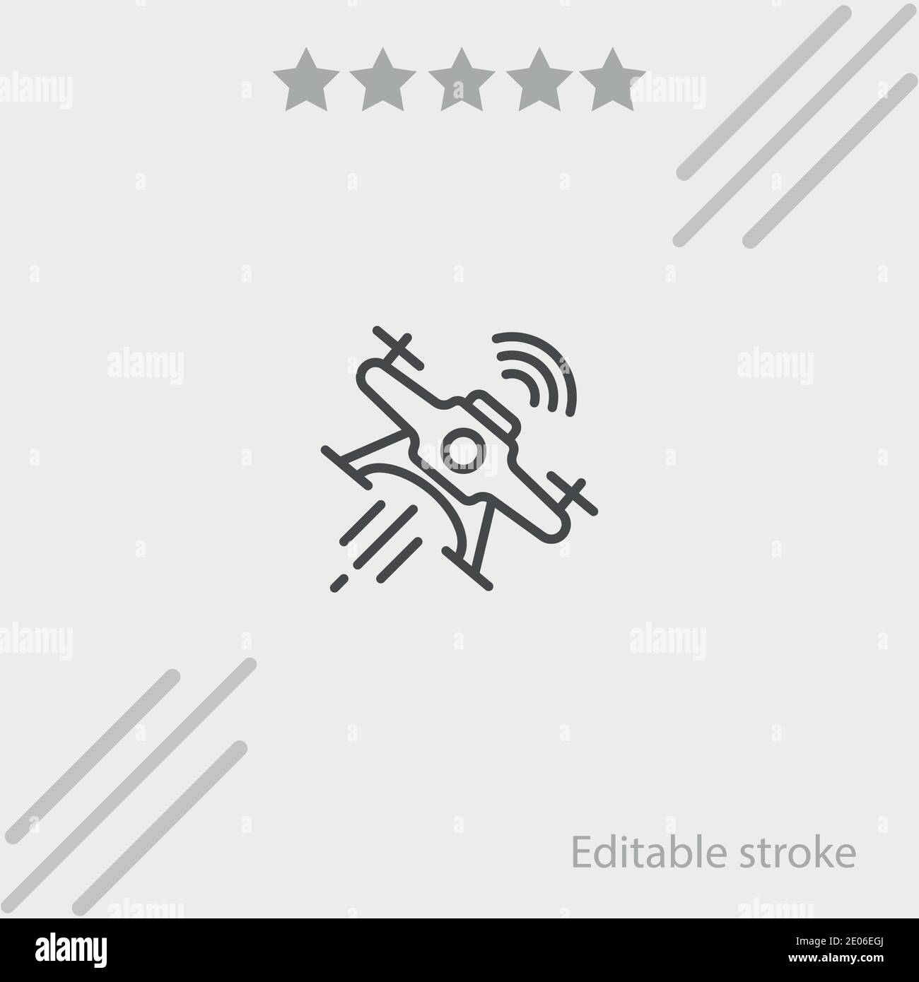 drone vector icon modern simple vector illustration Stock Vector Image ...
