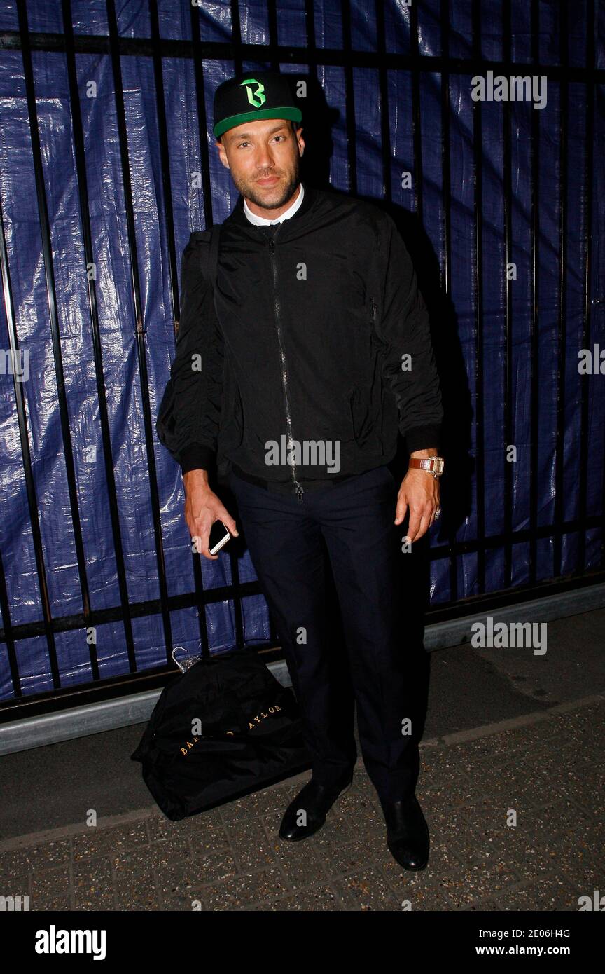 Britains Got Talent Calum Best At Fountain Studios Stock Photo Alamy