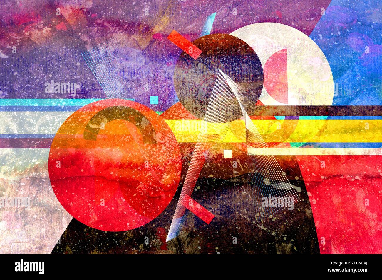 Retro Raster Abstract retro raster color background with geometric objects Stock ...