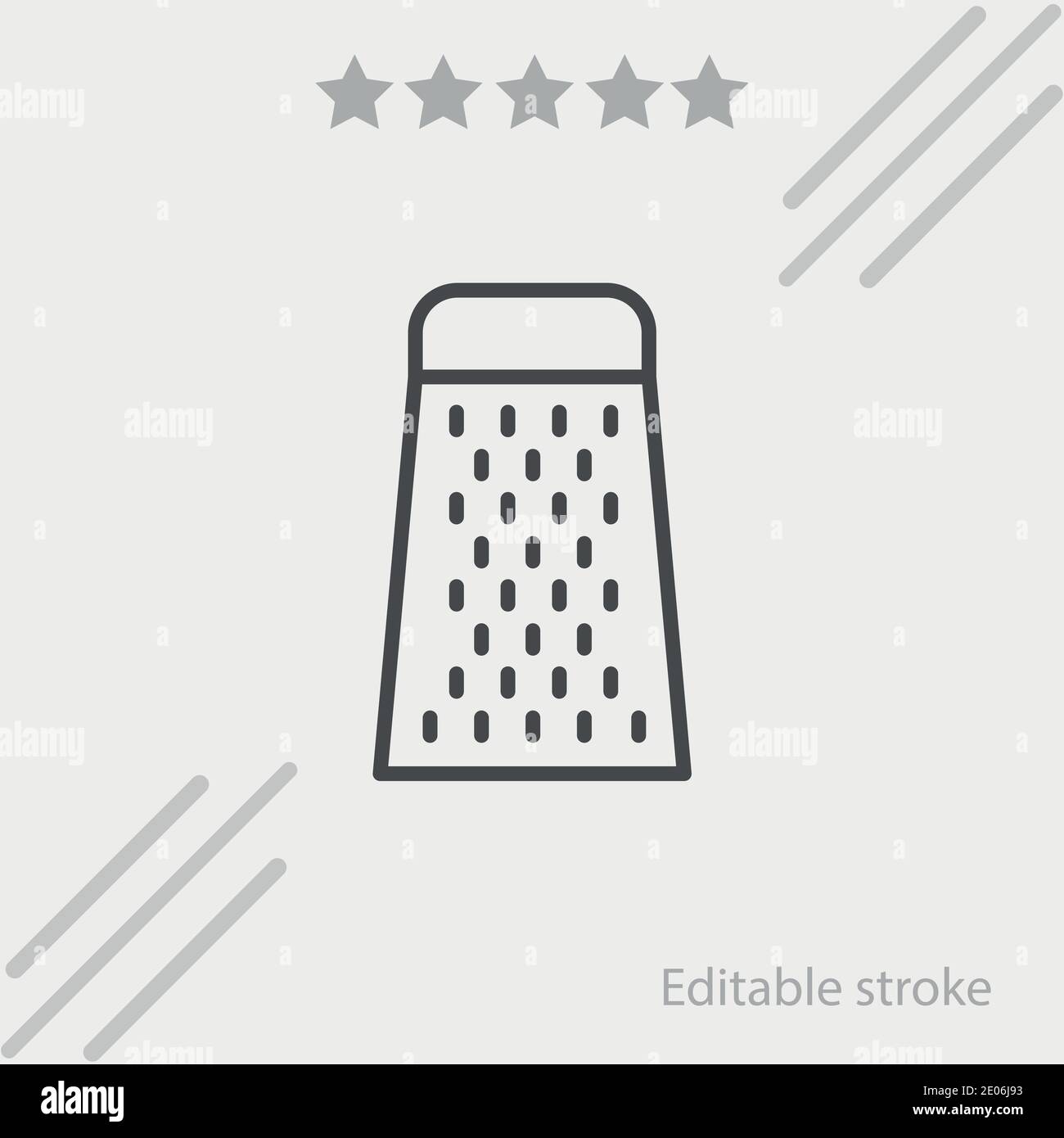 cheese grater vector icon modern simple vector illustration Stock ...