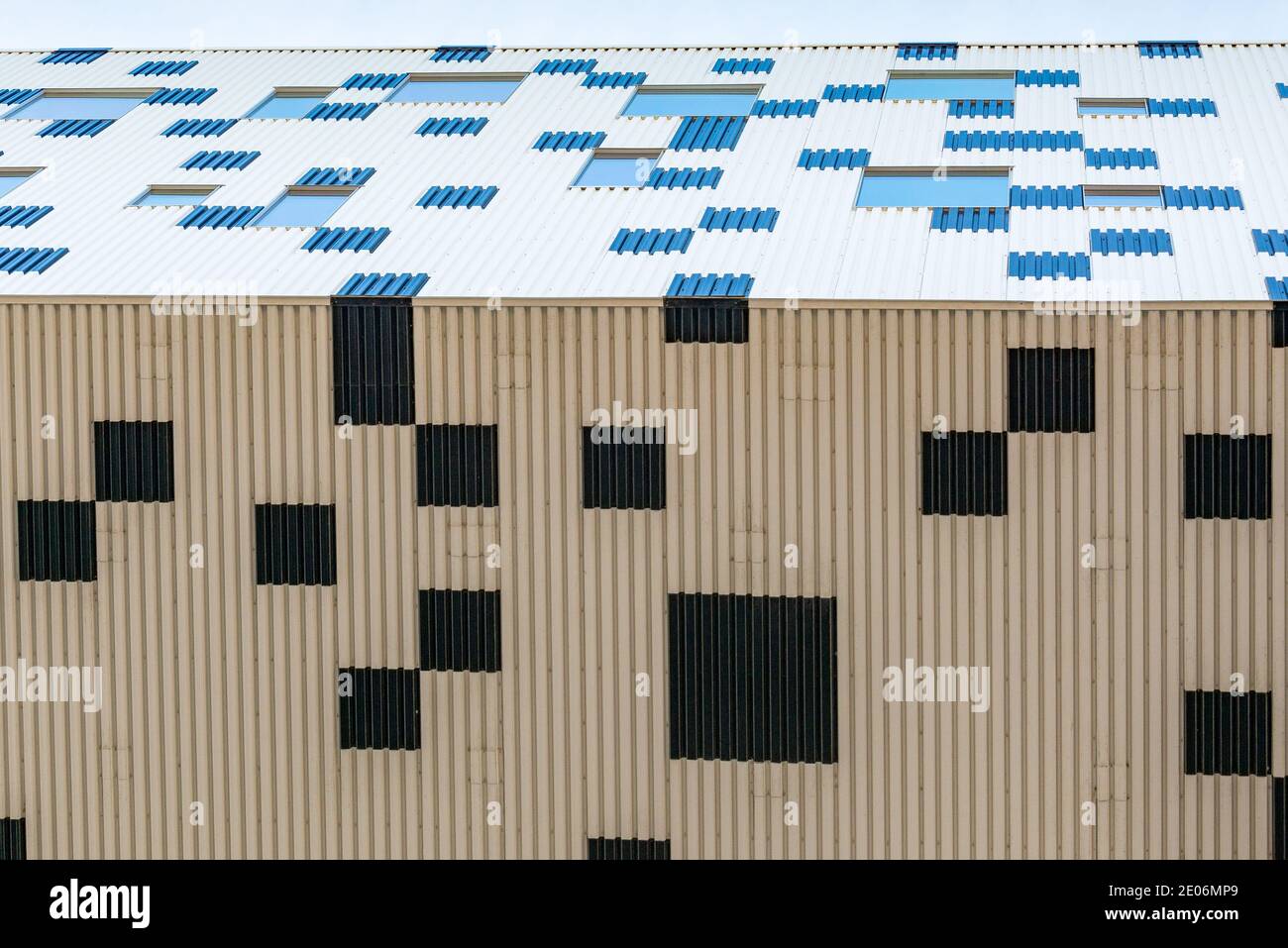 OCAD dotted building section. The Ontario College of Art and Design is