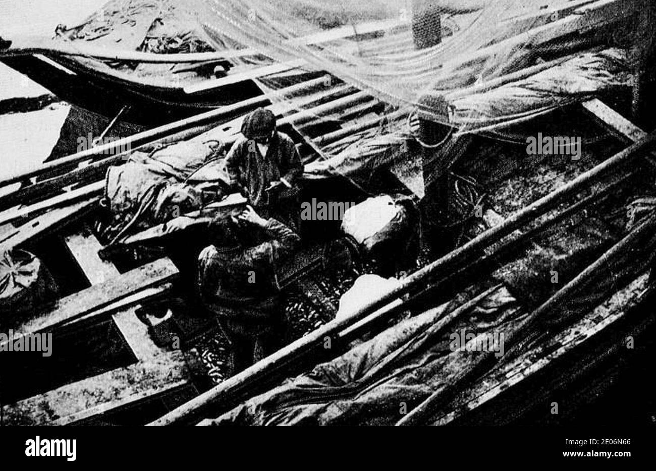 Le comptage des sardines et la goutte de marée Stock Photo Alamy