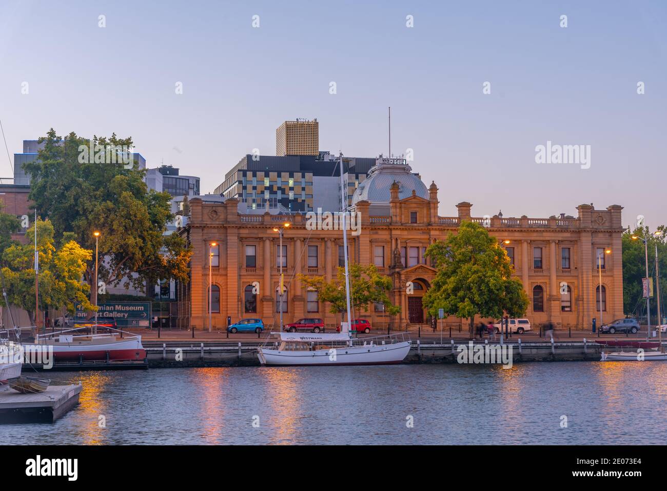 HOBART, AUSTRALIA, FEBRUARY 21, 2020 Tasmanian Museum and Art Gallery