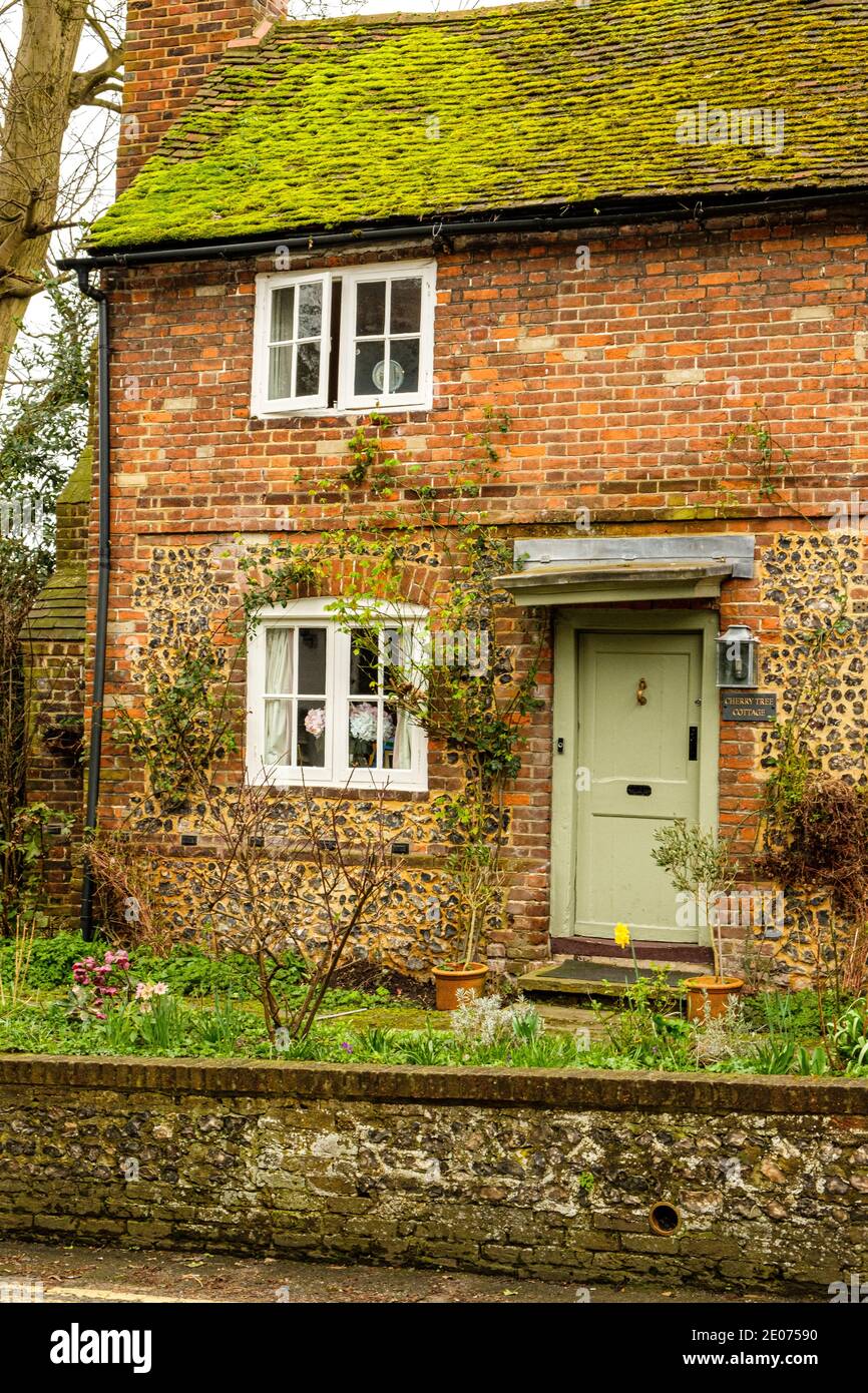 Cherry Tree Cottage, High Stret, Farningham, Kent Stock Photo