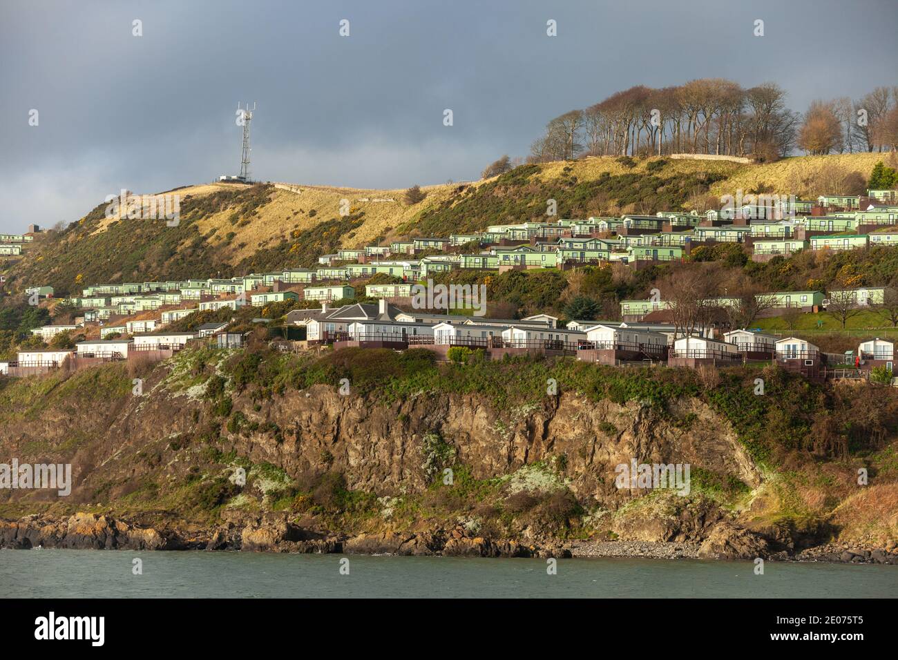 Hillside caravans hires stock photography and images Alamy