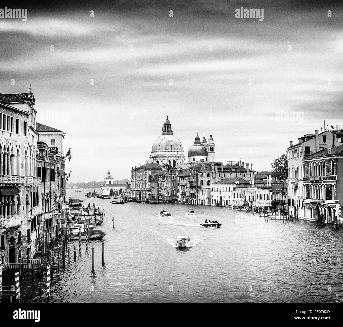 Cityscape of Veniceover the Grand Canal Stock Photo