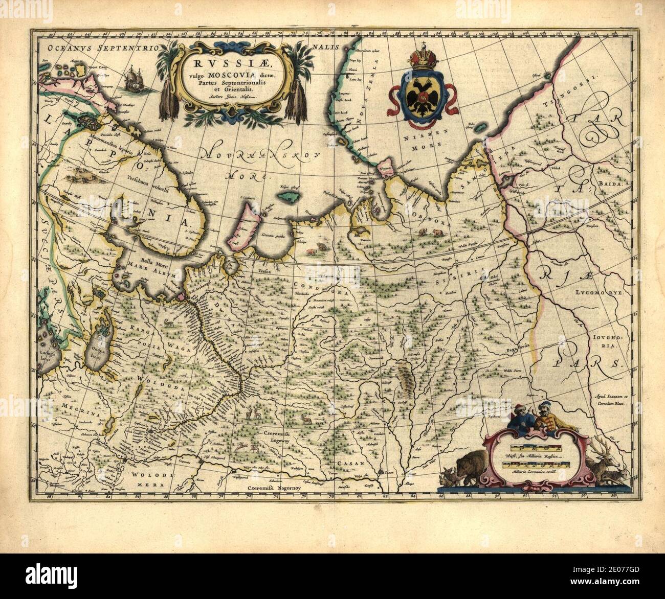 Le theatre du monde, ou, Novvel atlas Stock Photo - Alamy