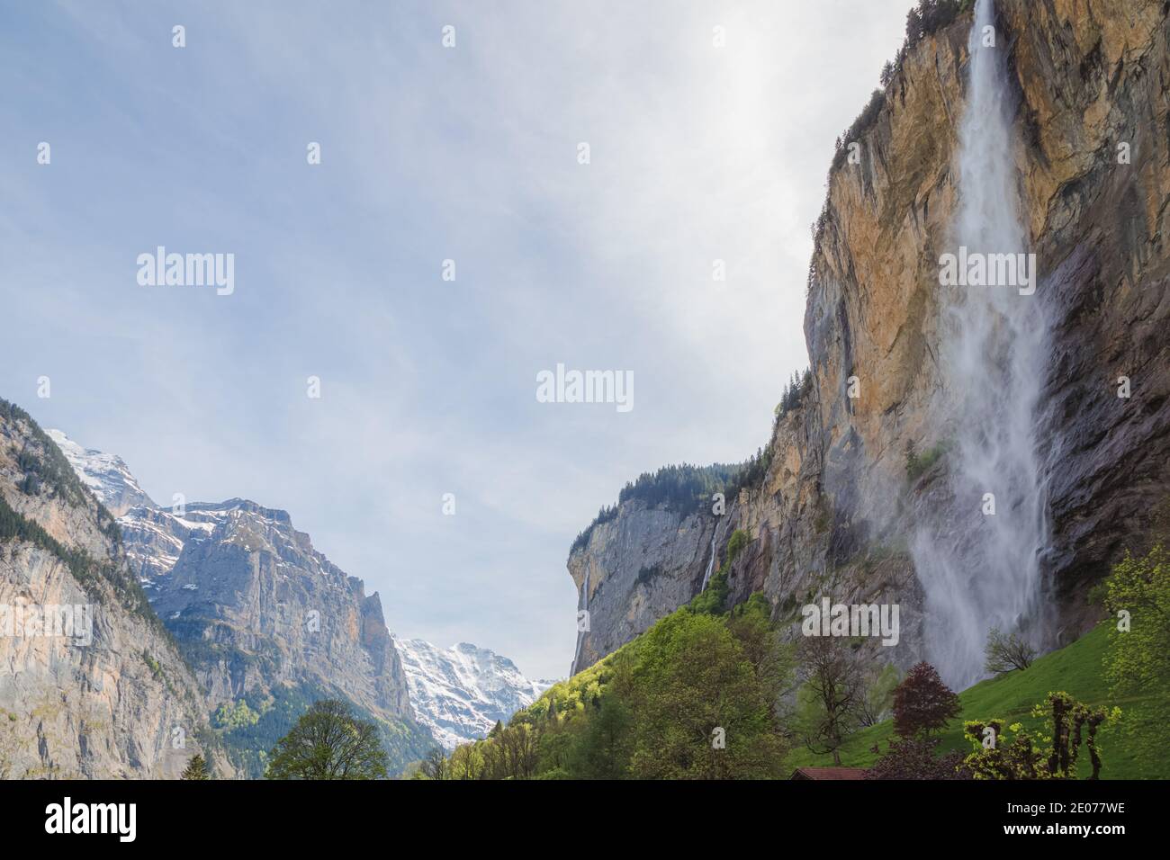 Staubbachfall Dorf spring hi-res stock photography and images - Alamy