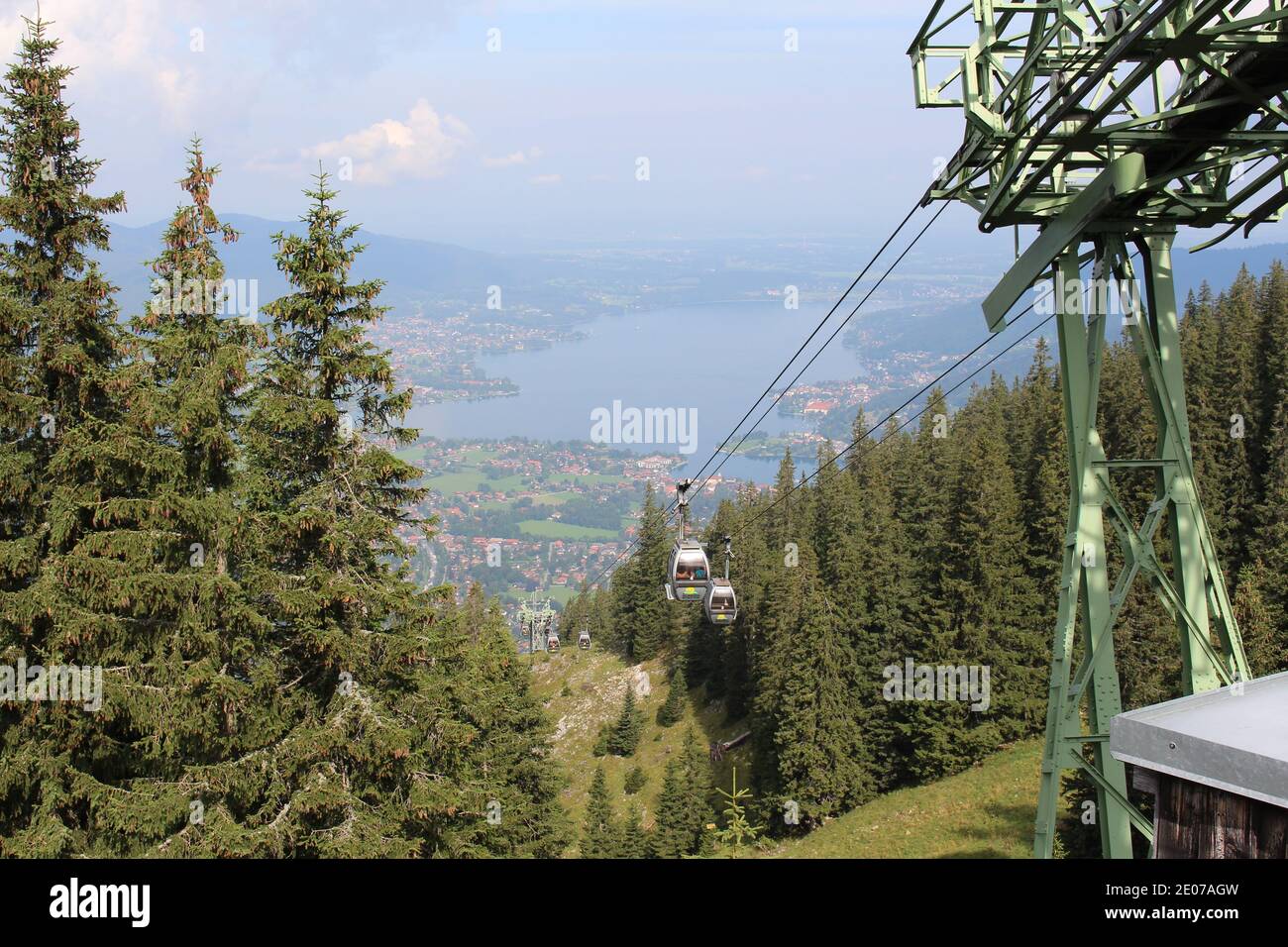 Impressionen vom Tegernsee in Bayern Stock Photo