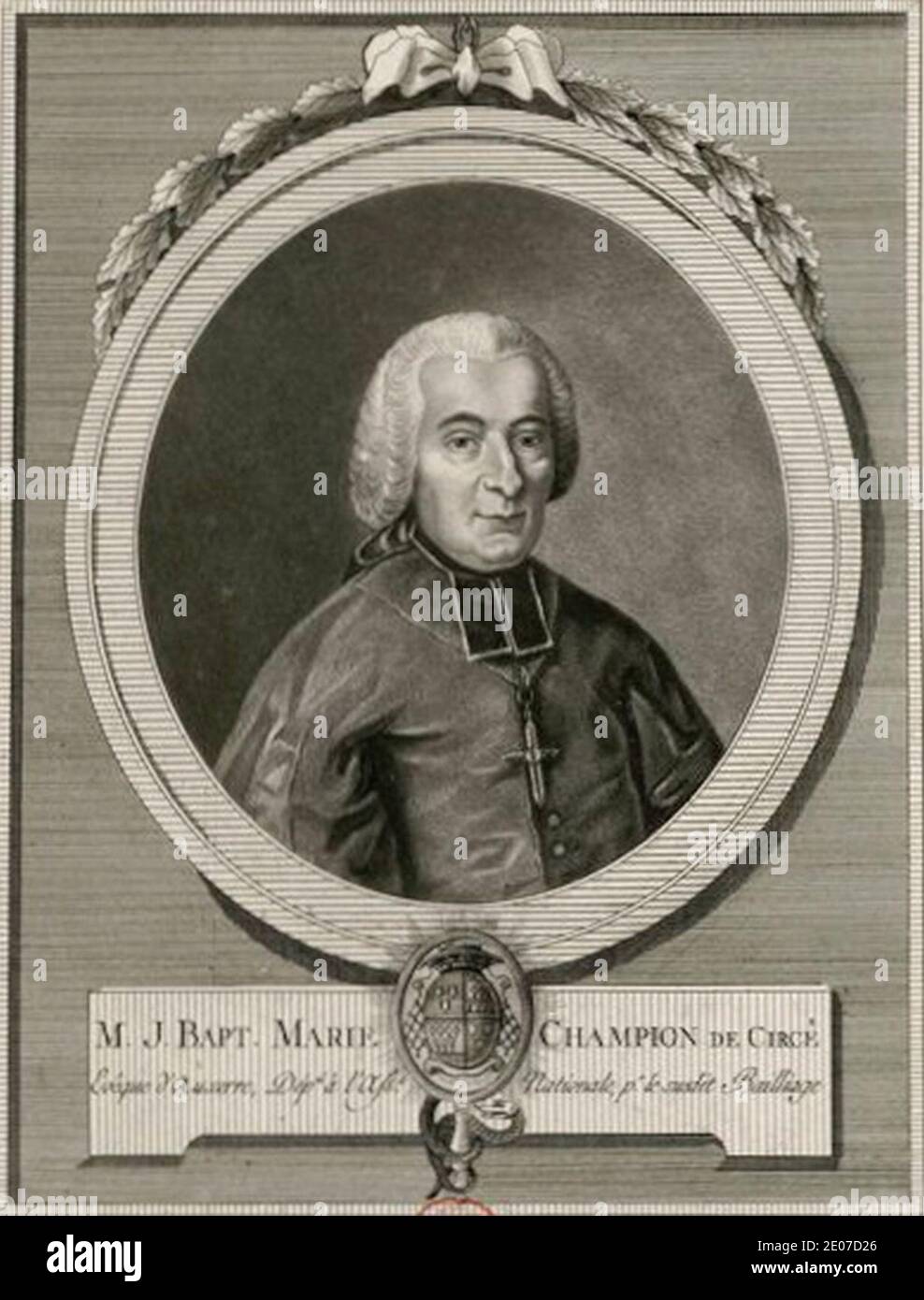 JeanBaptisteMarie Champion de Cicé (17251805 Stock Photo Alamy