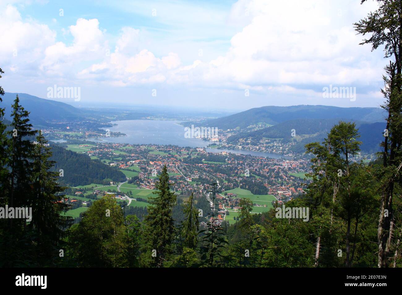 Impressionen vom Tegernsee in Bayern Stock Photo