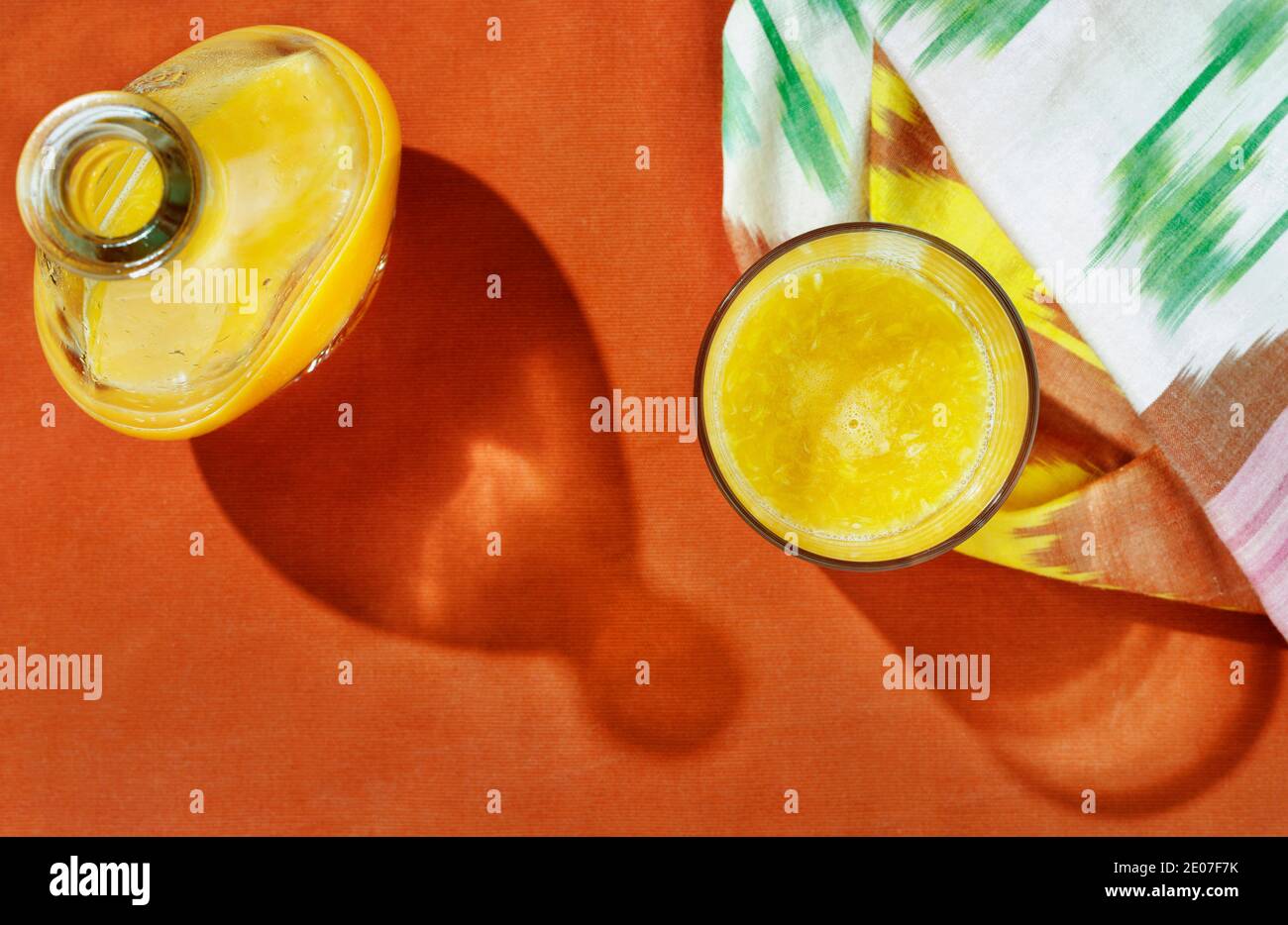 Orange juice bottle hi-res stock photography and images - Alamy