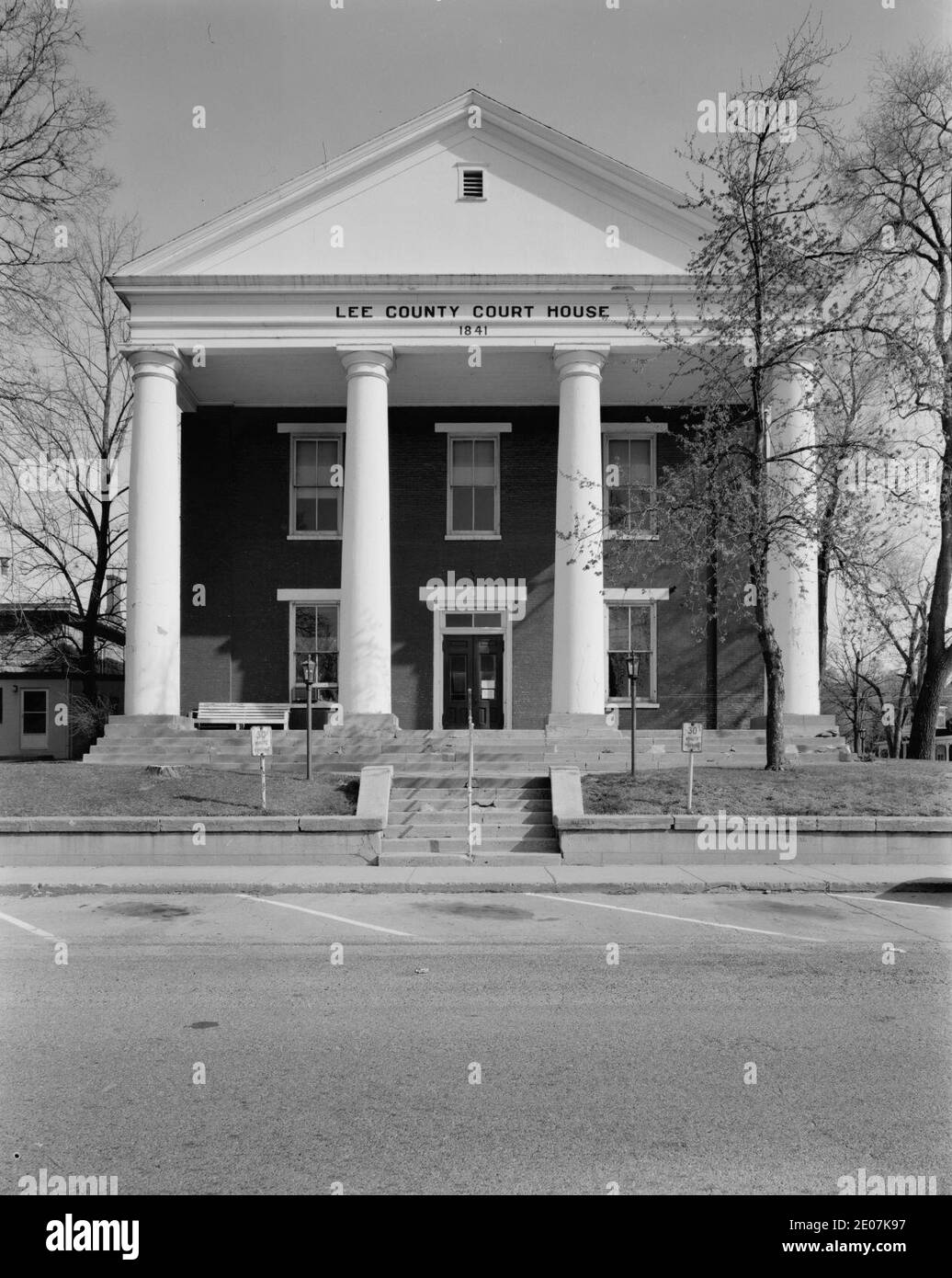 Lee County Courthouse, Fort Madison. Stock Photo