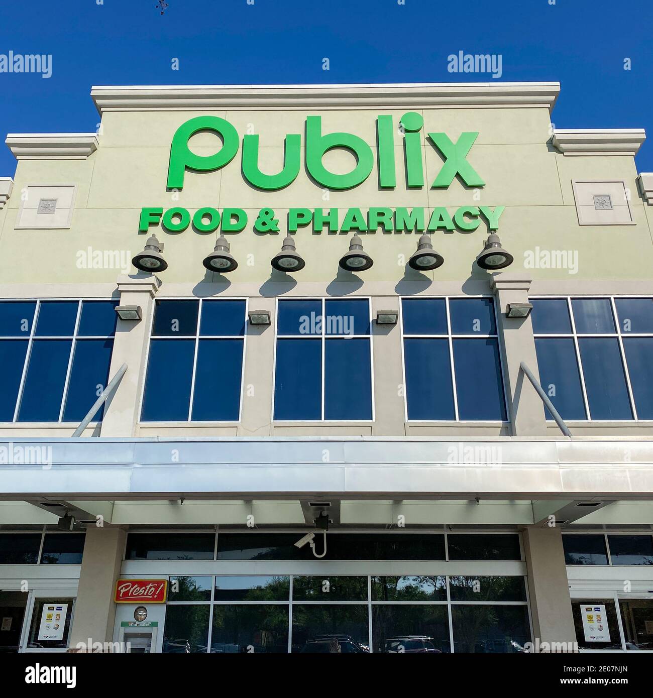 Orlando, FL USA March 30, 2020 The exterior of the Baldwin Park