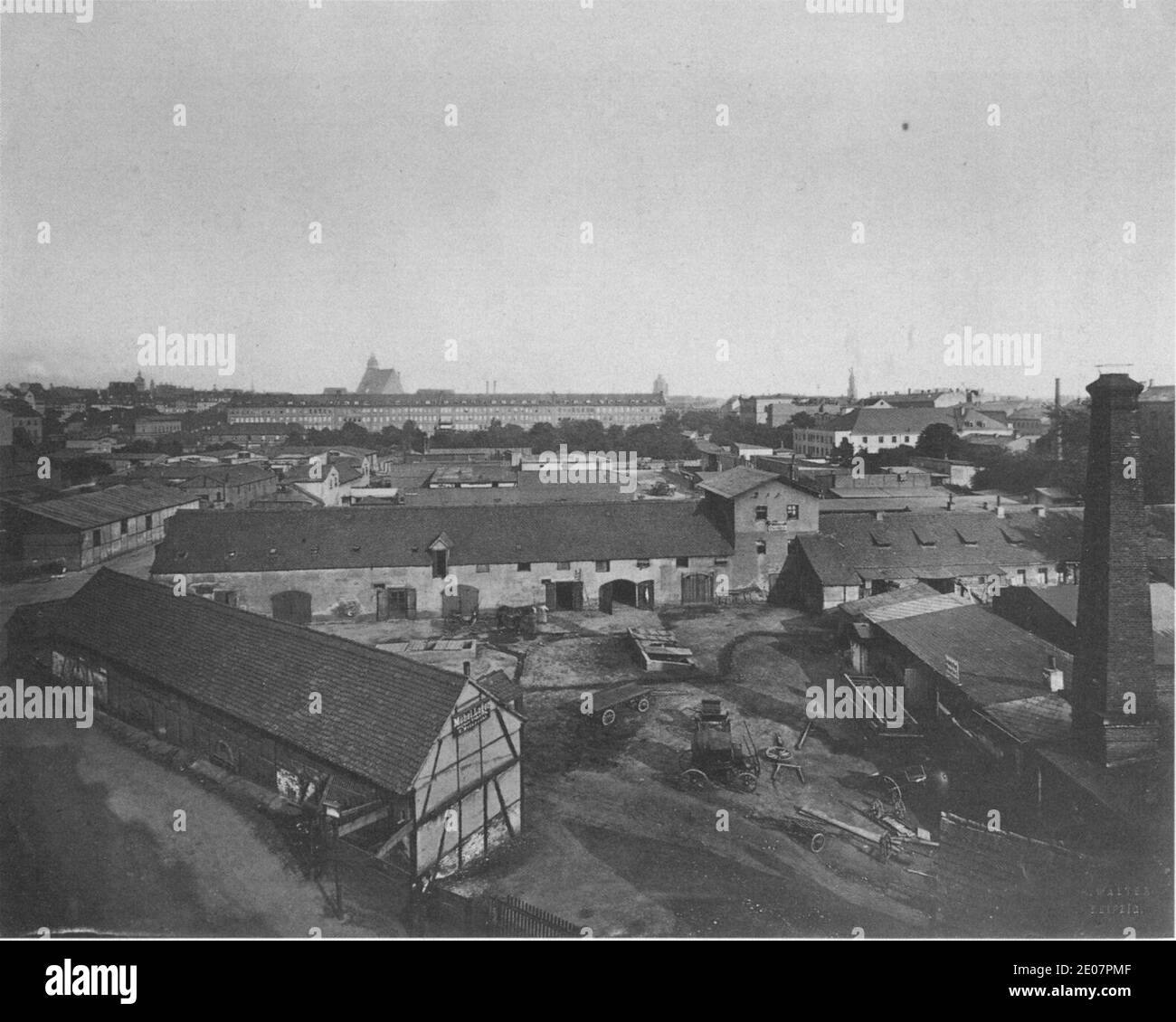 Lehmanns Garten Leipzig 1880 Stock Photo Alamy