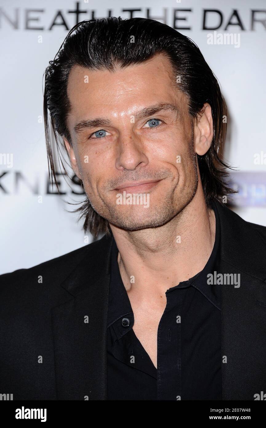 David Christopher attends the screening of "Beneath the Darkness" at
