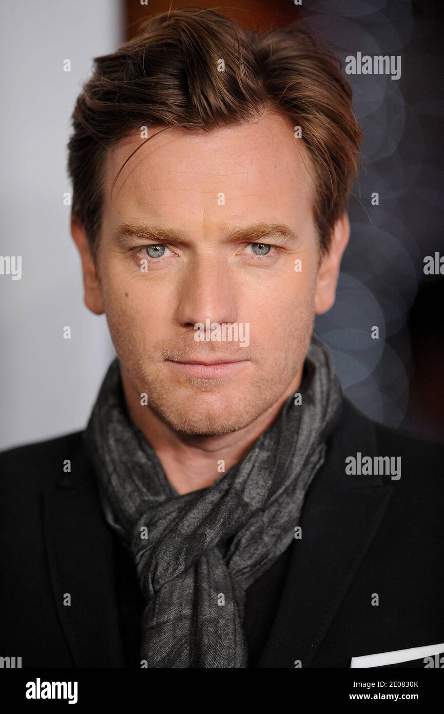 Ewan McGregor arrives at the 38th Annual People's Choice Awards held at the Nokia Theatre in Los Angeles, Ca, USA, January 11th, 2012. Photo by Lionel Hahn/ABACAPRESS.COM Stock Photo