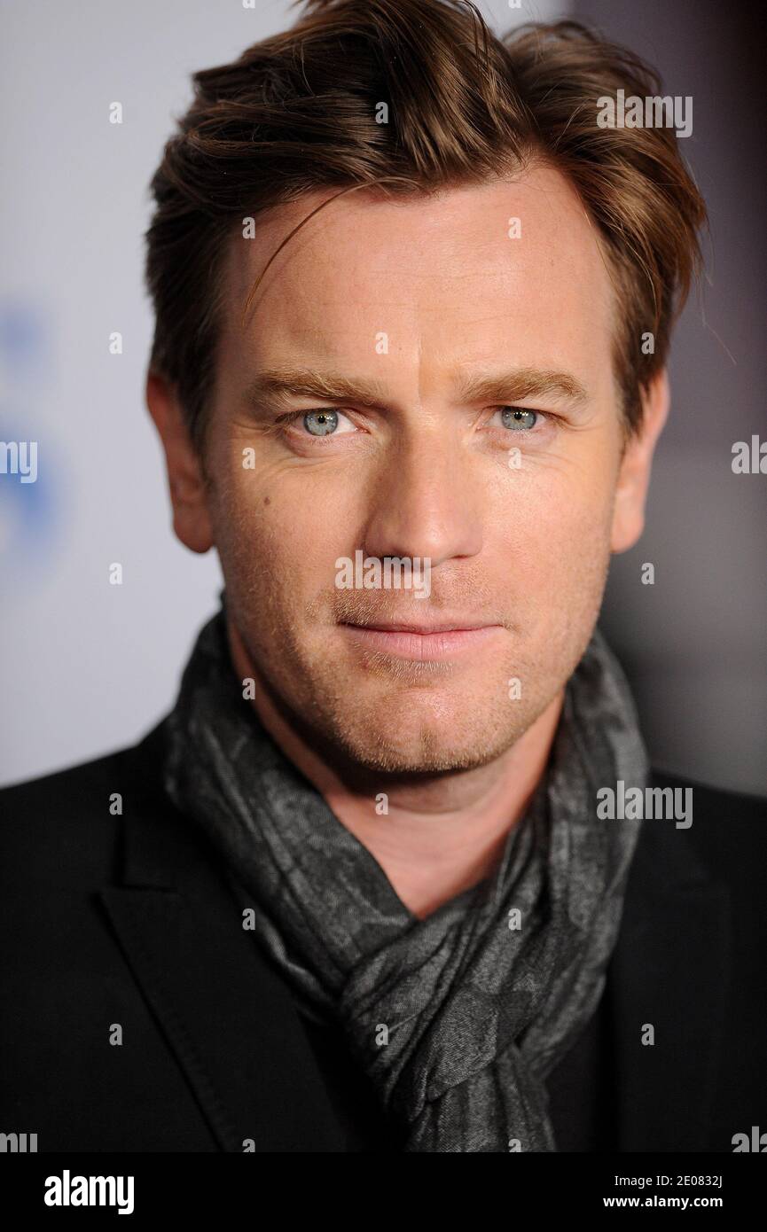 Ewan McGregor arrives at the 38th Annual People's Choice Awards held at the Nokia Theatre in Los Angeles, Ca, USA, January 11th, 2012. Photo by Lionel Hahn/ABACAPRESS.COM Stock Photo