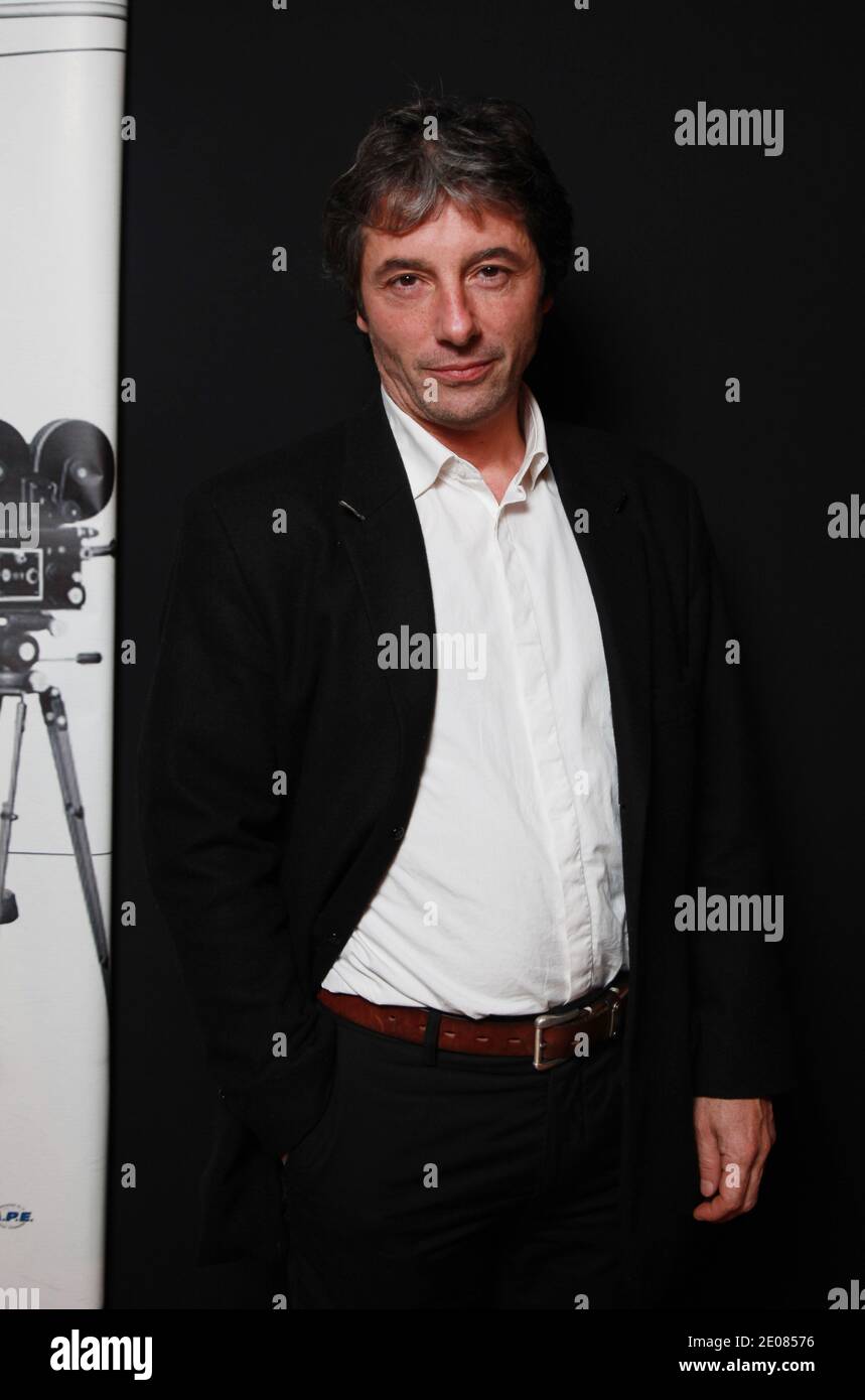 EXCLUSIVE. Marc Duret poses for our photographer during the 17th Lumieres ceremony awards in Paris, France on January 13, 2012. Photo by Denis Guignebourg/ABACAPRESS.COM? Stock Photo