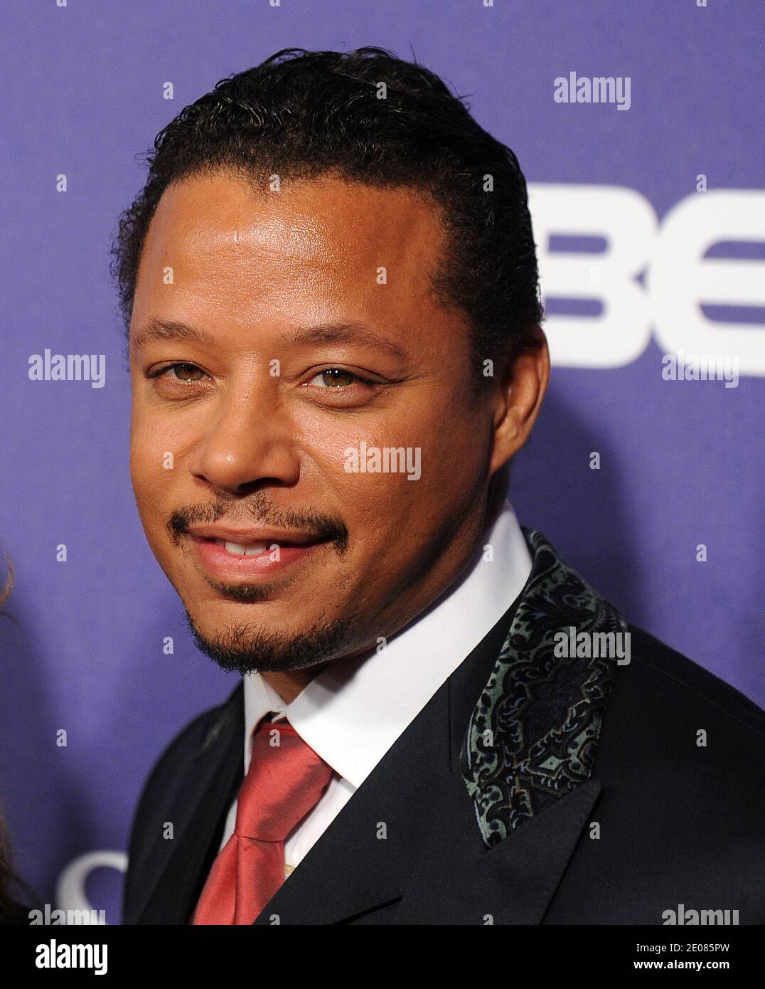 Terrence Howard attends the BET honors red carpet in Washington, DC, USA, on January 14, 2012. Photo by Olivier Douliery/ABACAPRESS.COM Stock Photo