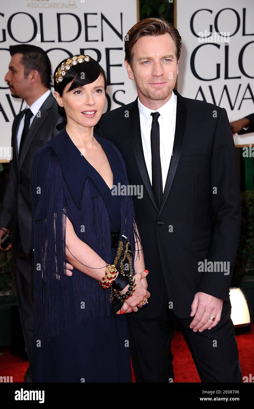 Ewan McGregor and wife Eve arriving for the 69th Annual Golden Globe Awards Ceremony, held at the Beverly Hilton Hotel in Los Angeles, CA, USA on January 15, 2012. Photo by Lionel Hahn/ABACAPRESS.COM Stock Photo