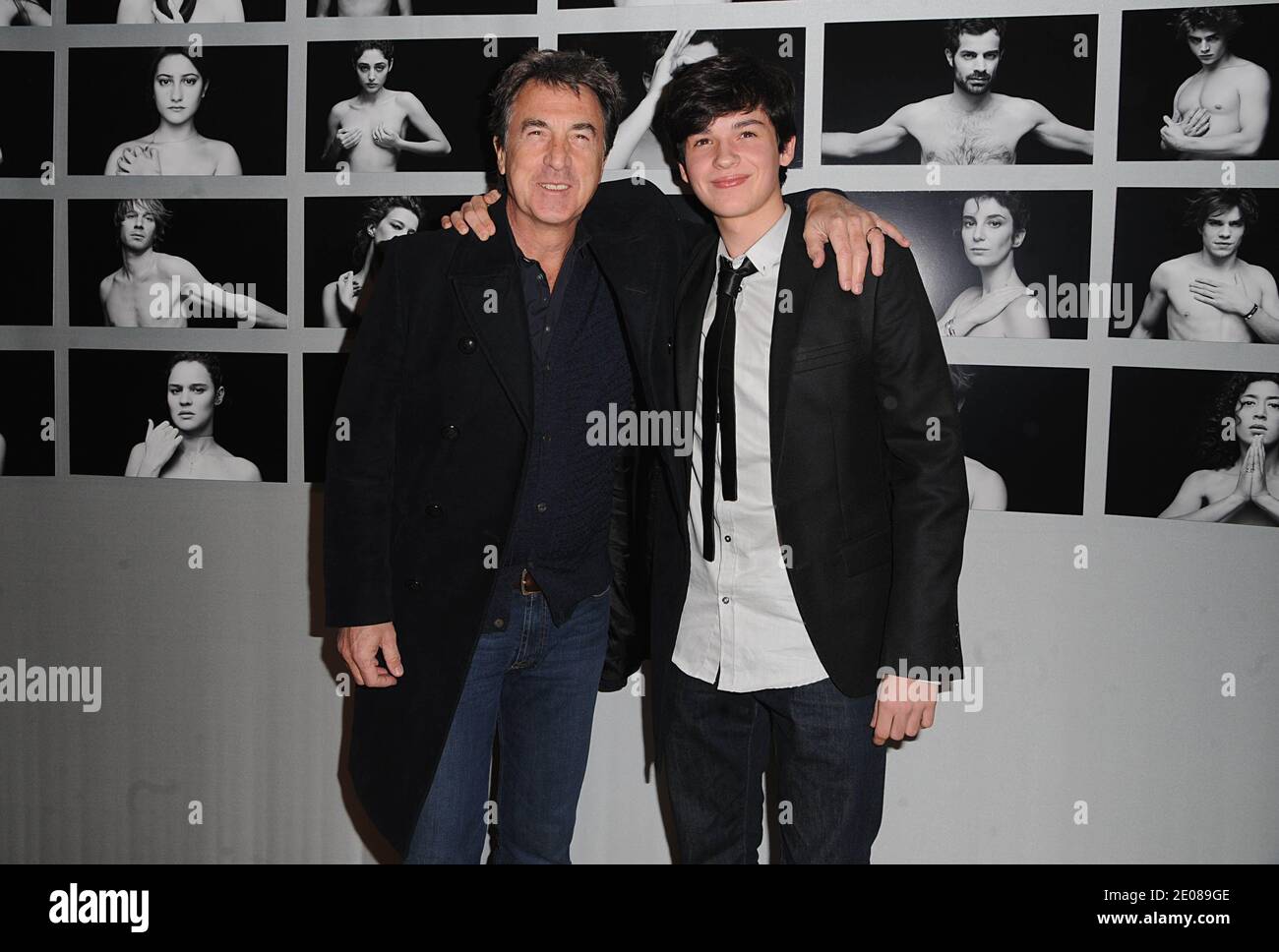 Francois Cluzet and attending the photocall for the Cesar's 2012 Revelations held at Chaumet, place vendome, in Paris, France on January 16, 2012. Photo by Giancarlo Gorassini/ABACAPRESS.COM Stock Photo