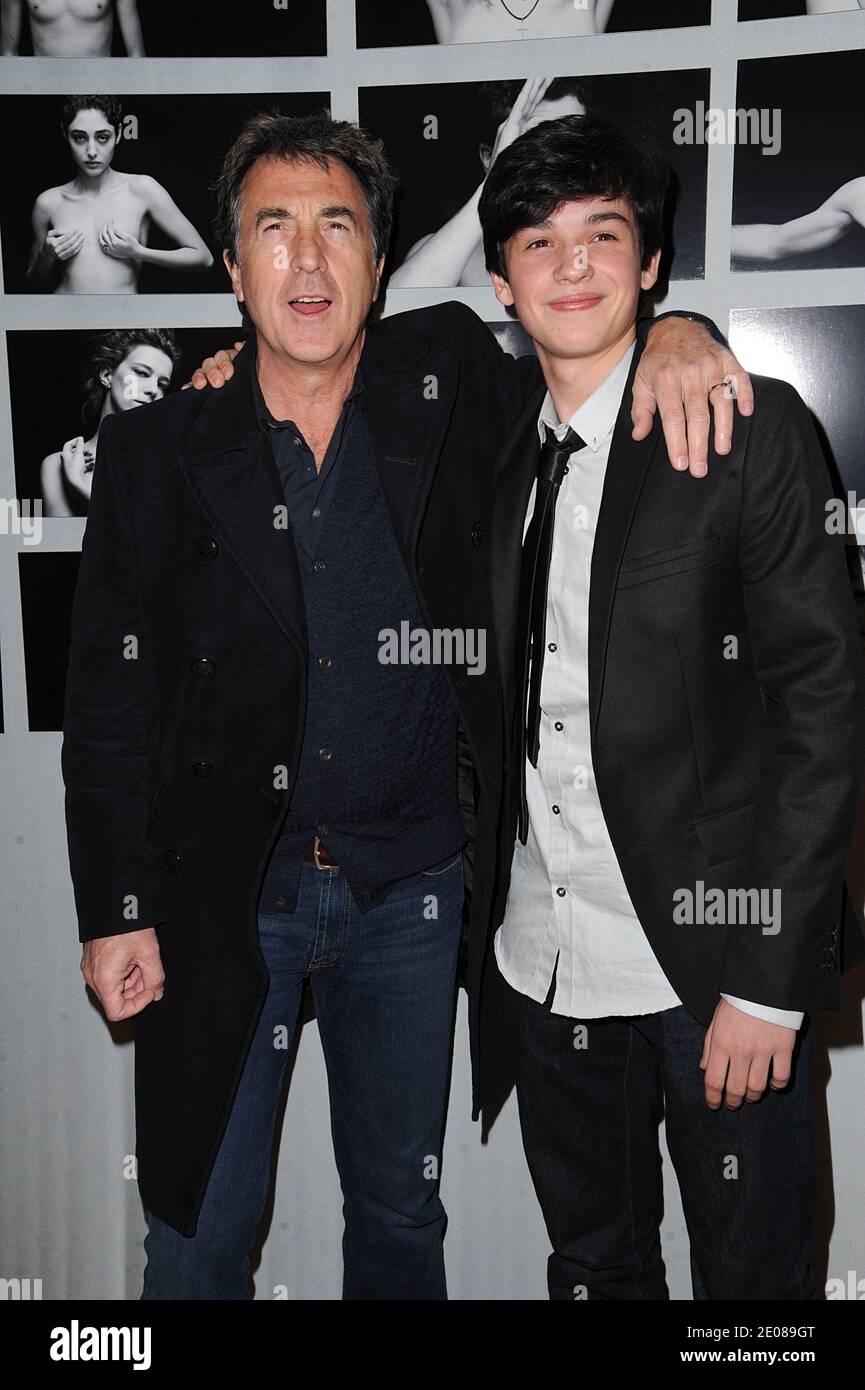 Francois Cluzet and attending the photocall for the Cesar's 2012 Revelations held at Chaumet, place vendome, in Paris, France on January 16, 2012. Photo by Giancarlo Gorassini/ABACAPRESS.COM Stock Photo