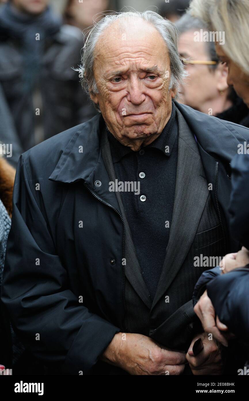 Jean-Marc Thibault attending the funeral mass for French actress Rosy Varte  at Armenian Church, Rue Jean Goujon in Paris, France on January 19, 2012.  Photo by Alban Wyters/ABACAPRESS.COM Stock Photo - Alamy