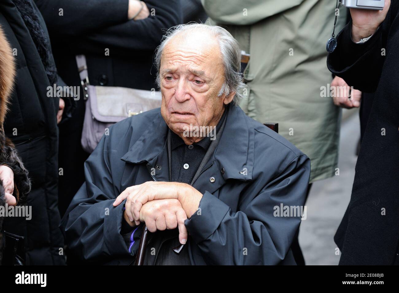 Jean-Marc Thibault attending the funeral mass for French actress Rosy Varte  at Armenian Church, Rue Jean Goujon in Paris, France on January 19, 2012.  Photo by Alban Wyters/ABACAPRESS.COM Stock Photo - Alamy
