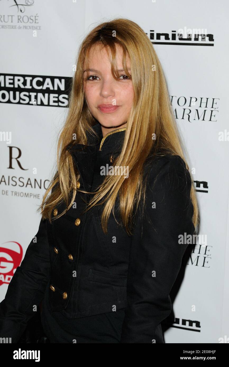 Severine Ferrer attending the Christophe Guillarme Luggage Line Launch Cocktail at Hotel Renaissance Paris Arc de Triomphe ,in Paris, France, on january 22, 2012.Photo by Alban Wyters/ABACAPRESS.COM Stock Photo