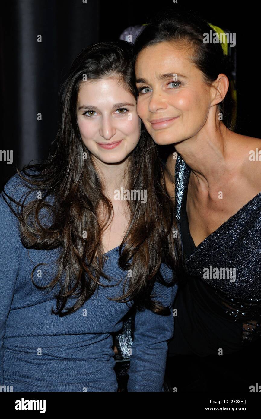 Shaya Lelouch and her mother Marie Sophie L attending the Christophe ...