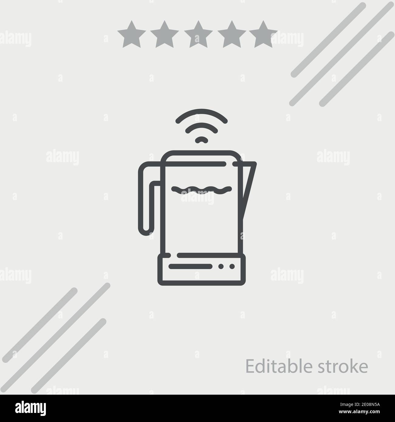 kettle vector icon modern simple vector illustration Stock Vector Image ...