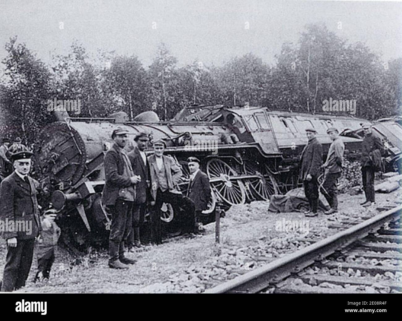 Leiferde Train. Stock Photo