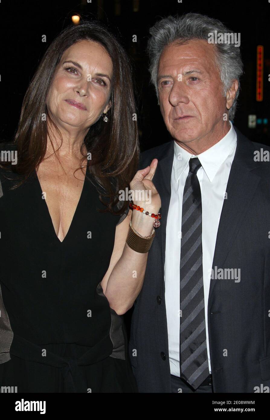 Dustin Hoffman, Wife, The HBO Premiere for LUCK held at Grauman's