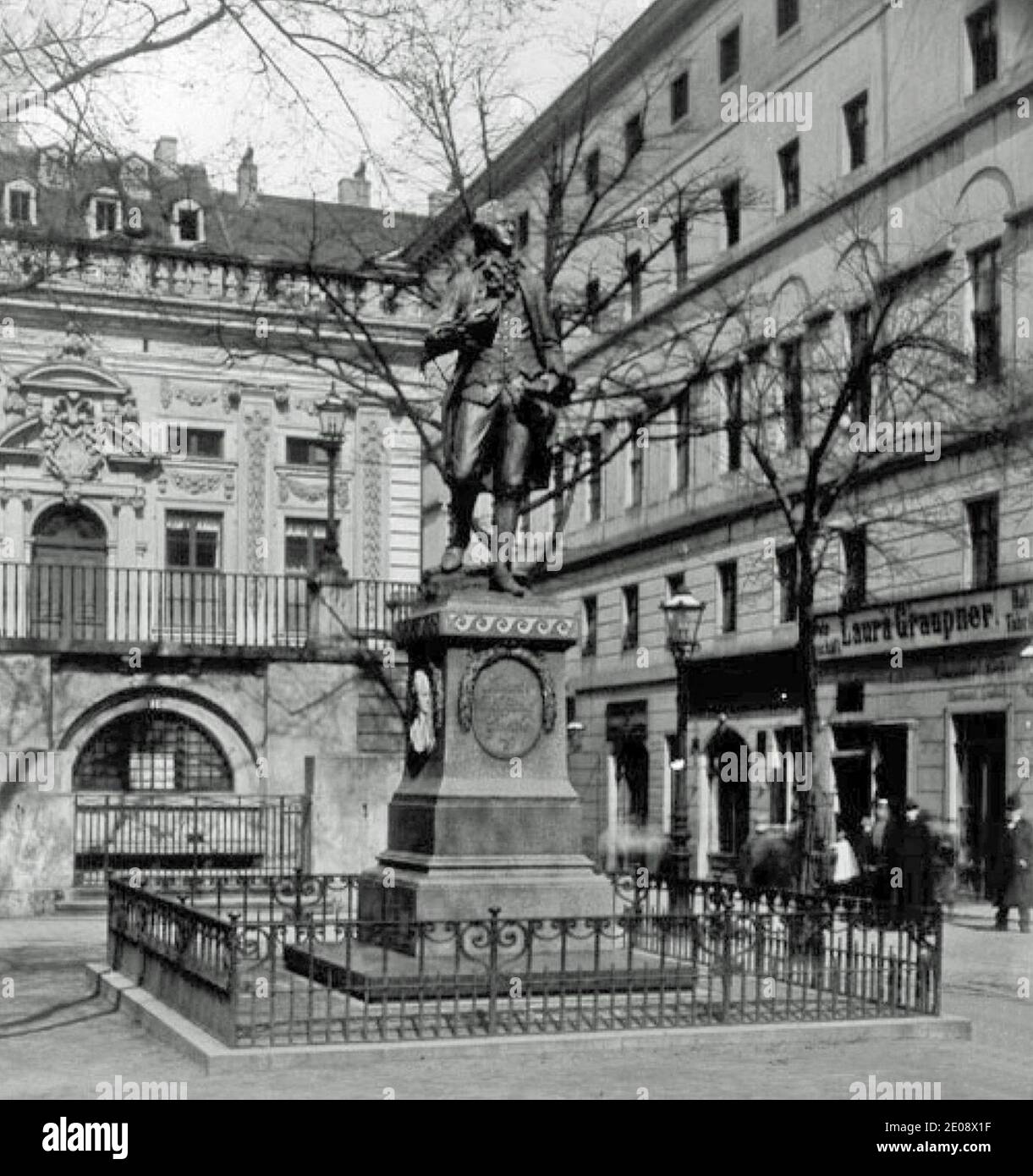 Leipzig Stockhaus 1900 Stock Photo - Alamy