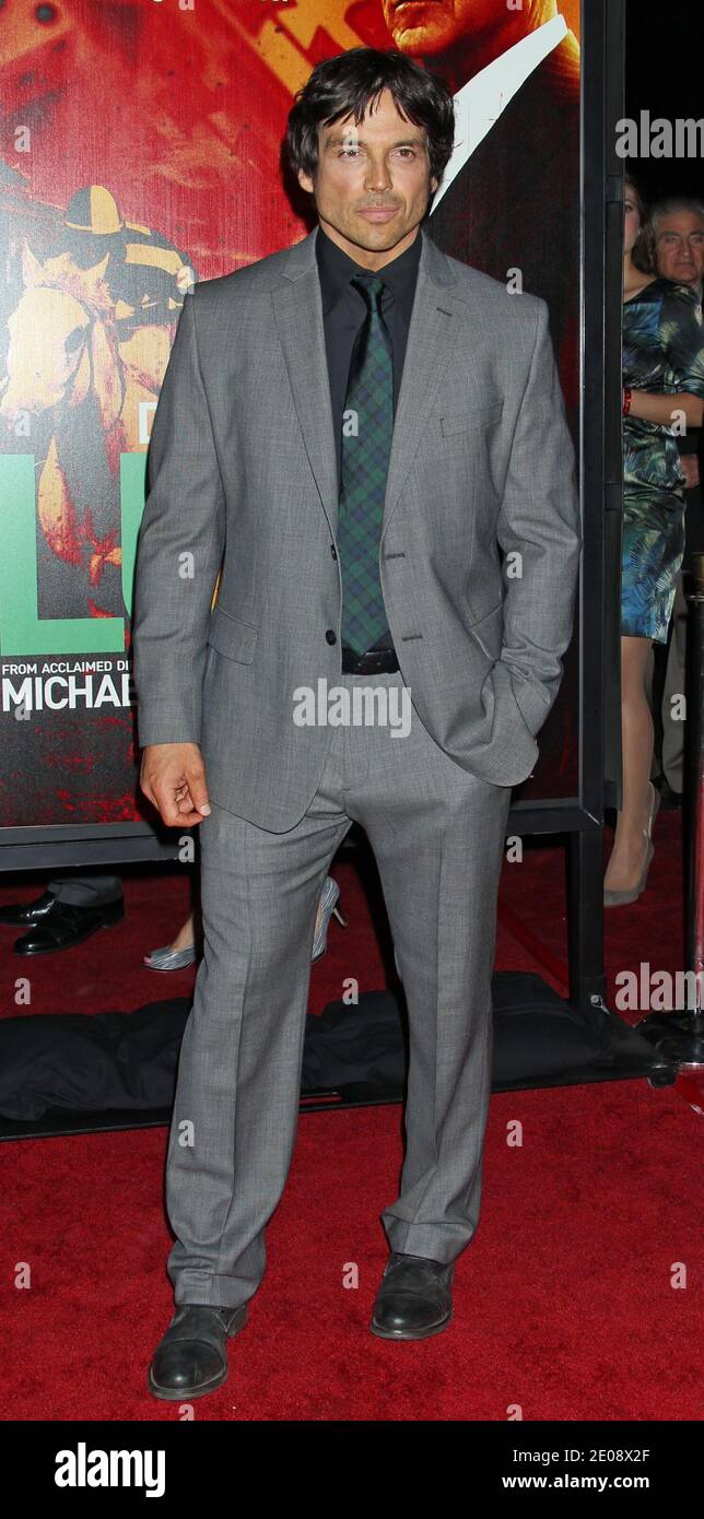 Jason Gedrick, The HBO Premiere for LUCK held at Grauman's Chinese Theatre in Hollywood, Los Angeles, CA, USA on January 25, 2012. (Pictured: Jason Gedrick). Photo by Baxter/ABACAPRESS.COM Stock Photo
