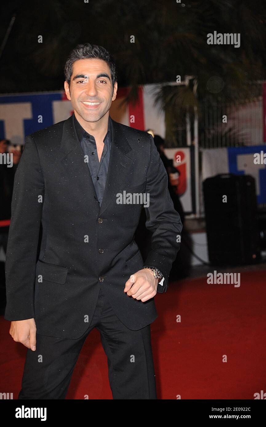 Ary Abittan arriving to the 13th NRJ Music Awards ceremony held at the Palais Des Festivals in Cannes, France on January 28, 2012. Photo by Gorassini-Guignebourg/ABACAPRESS.COM Stock Photo