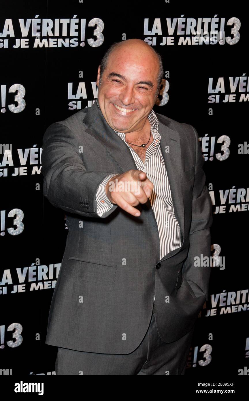 Marc Andreoni attending the premiere of the movie 'La Verite si je mens ...